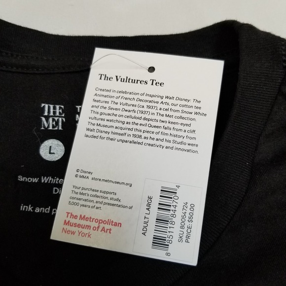 The Metropolitan Museum of Art T-Shirt snow white seven dwarves the vultures - Picture 9 of 10